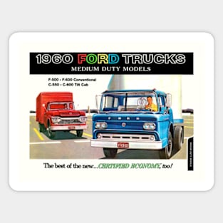 1960 FORD TRUCKS - brochure Magnet